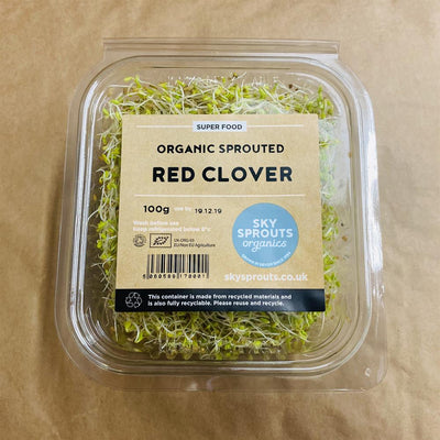 Organic Sprouted Red Clover 100g