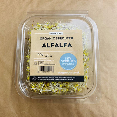 Organic Sprouted Alfalfa 100g