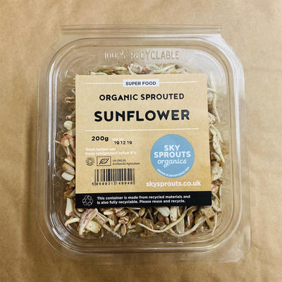 Organic Sprouted Sunflower 200g