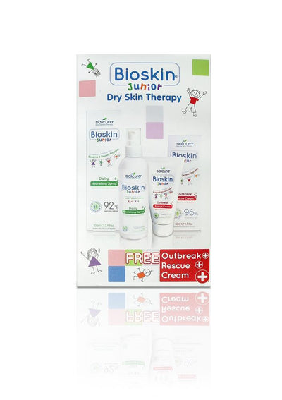 Bioskin Junior Duo Pack (Nourishing Spray & Rescue Cream FREE)