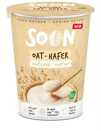 Soon Organic Oat yogurt - with no added sugar 350g