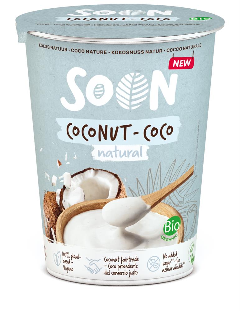 Organic Coconut Yoghurt 350g - with no added sugar