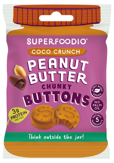 Peanut Butter Buttons - Coco Crunch 20g