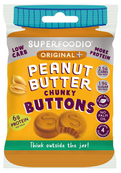 Peanut Butter Buttons - Original PLUS 20g (Keto)