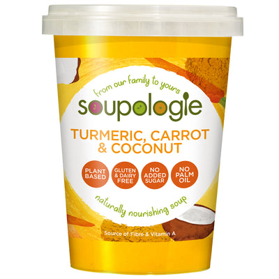 Turmeric, Carrot & Coconut Soup 600g