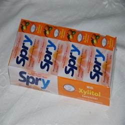 Spry Fresh Fruit Xylitol Gum - 10 pieces