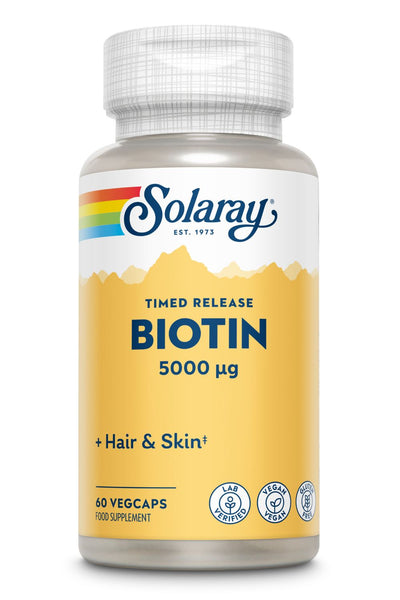 Biotin 5000ug 60 Vcaps