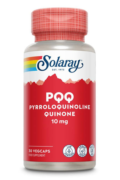 PQQ - Pyrroloquinoline Quinone - 10mg 30 Vcaps