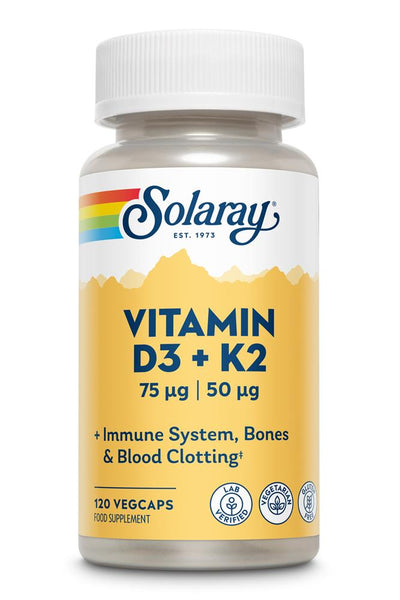 Vitamin D3 & K2 120 Vcaps