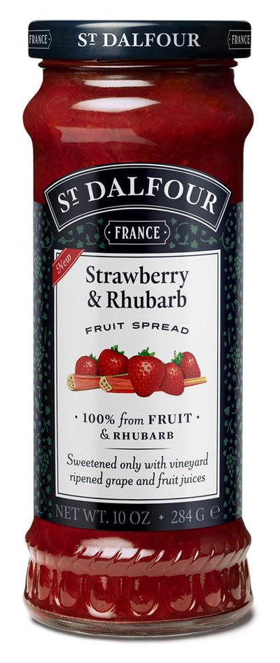 Strawberry & Rhubarb Fruit Spread 284g