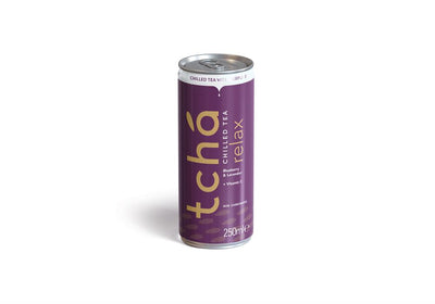 tcha relax blueberry and lavender 250ml