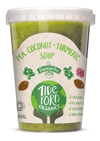 Organic Vegan Pea, Coconut & Turmeric Soup 600g