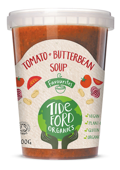 Organic Tomato & Butterbean Soup 600g