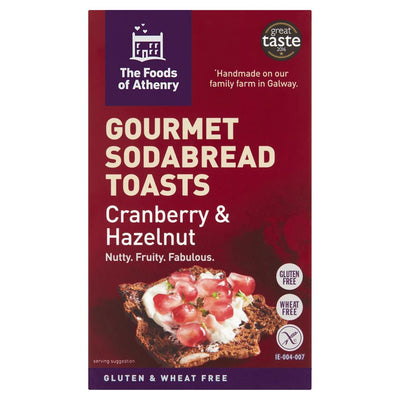 GF Cranberry & Hazelnut Toasts 110g