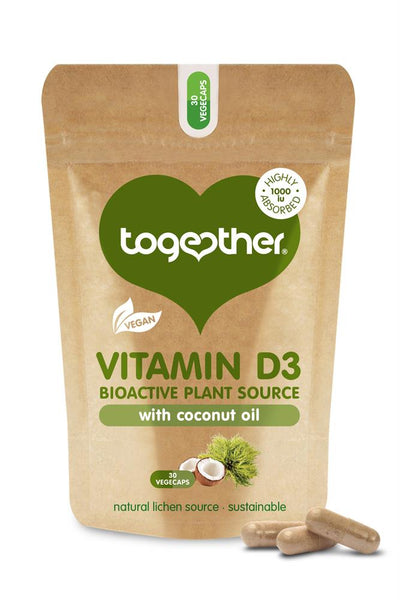 Together Vegan Vitamin D3 - 30 Capsules