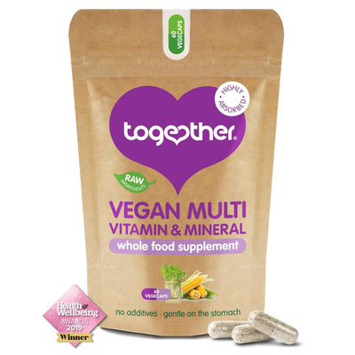 Together Vegan Multi Vit & Mineral - Food Supplement 60 Caps