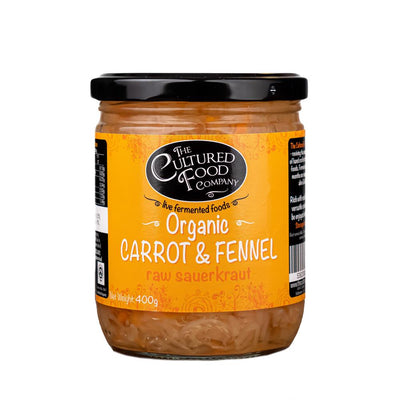 Organic Carrot & Fennel Sauerkraut 400g