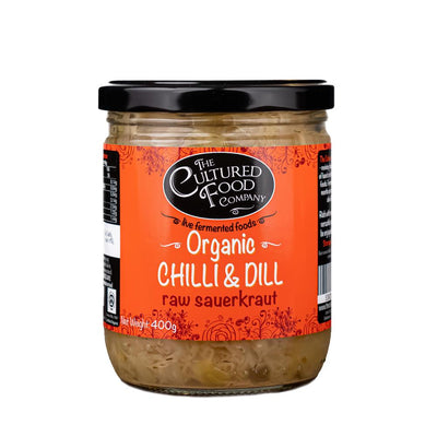 Organic Chilli & Dill Sauerkraut 400g