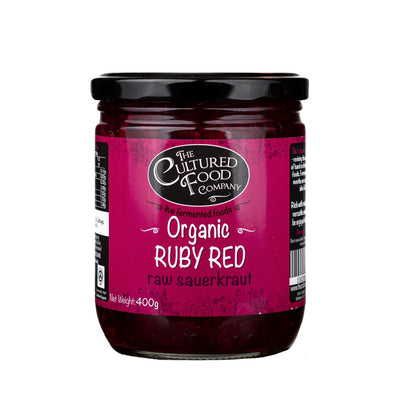 Organic Ruby Red Sauerkraut 400g