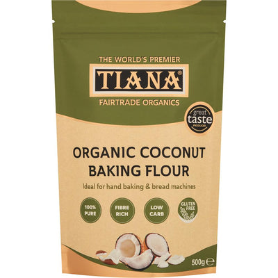 TIANA Fairtrade Organic gluten free low-carb coconut flour