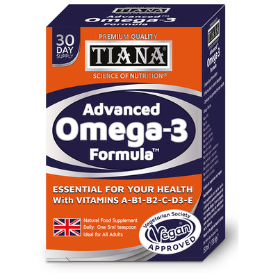 TIANA Advanced Omega-3 Formula with Essential Vitamins 150ml