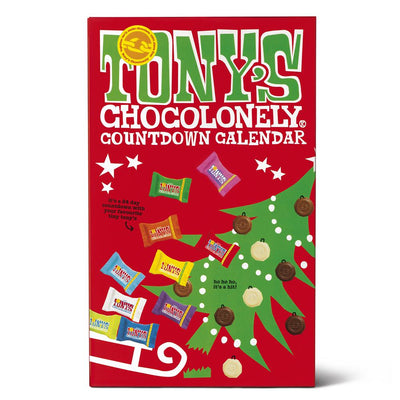 Tony's Chocolonely Countdown Calendar 225g