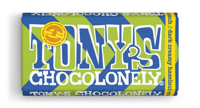 Tony's Chocolonely Dark Creamy Hazelnut Crunch 180g