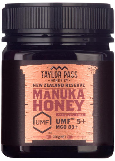 Taylor Pass Manuka Honey UMF5+/MGO83 250g