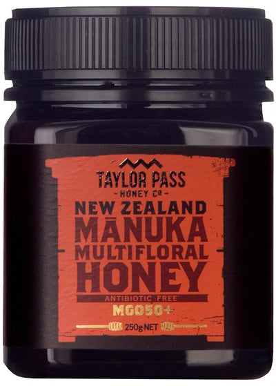 Taylor Pass Multifloral Manuka Honey MGO50+ 250g