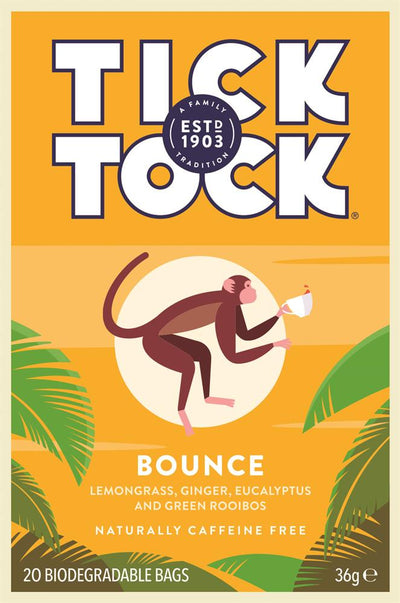 Tick Tock Wellbeing Bounce Tea 20's