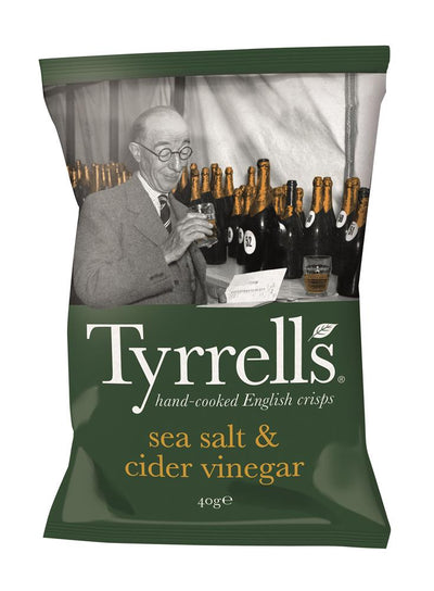 Sea Salt & Cider Vinegar Crisps 40g