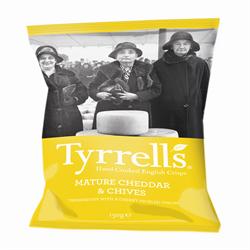 Cheddar Cheese & Chive Crisps 150g
