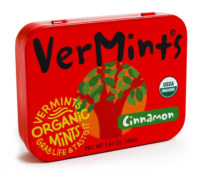 VerMints Organic Mints - Cinnamon 40g