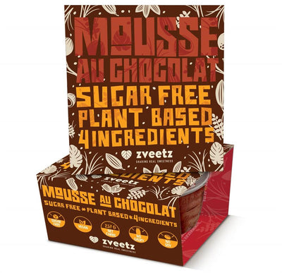 Organic Vegan Sugar Free Mousse Au Chocolat 100g