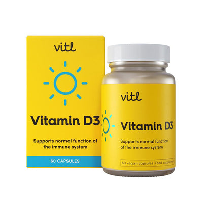 Vitl Vitamin D Supports normal function of the immune system.
