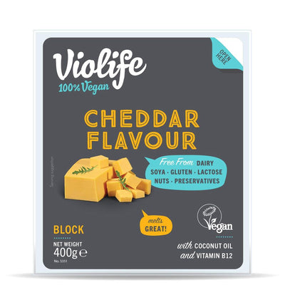 Violife Block Cheddar Flavour 400g