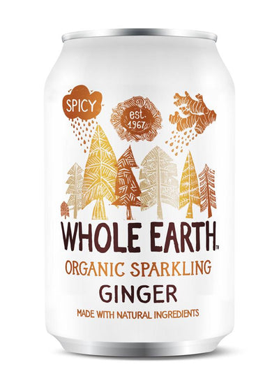 Lightly Sparkling Organic Ginger 330ml
