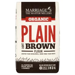 Organic Light Brown Plain 1000g