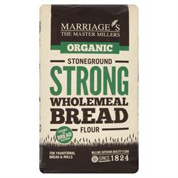 Organic Strong Stoneground Wholemeal Flour 1000g