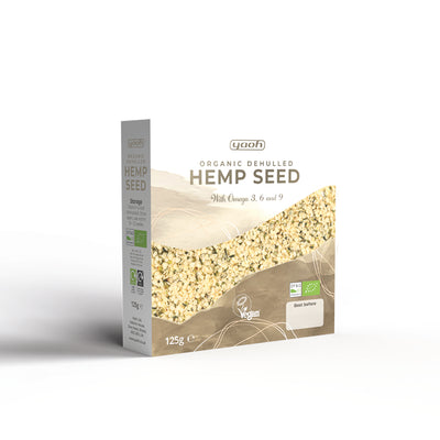 Organic Hemp Seed Dehulled 125g