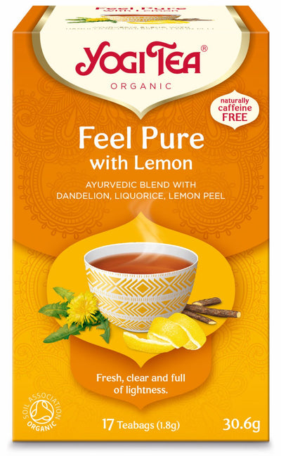 Yogi Tea Detox Dandelion with Lemon Organic 17 Bag