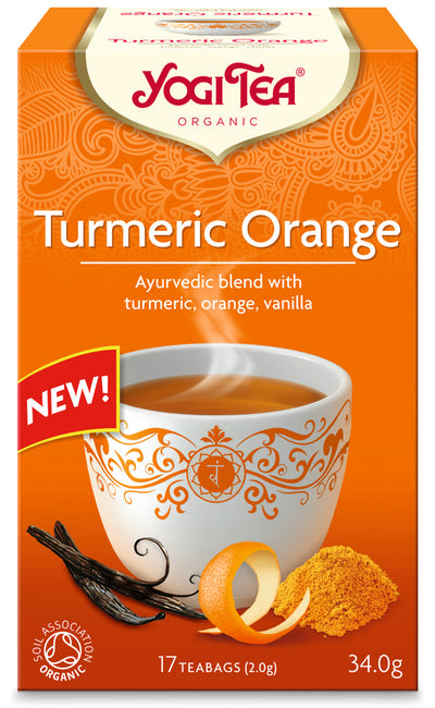 Yogi Tea Turmeric Orange 17 tea bags