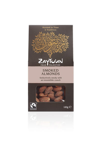 Fairtrade Smoke Seasoned Roasted Almonds 140g